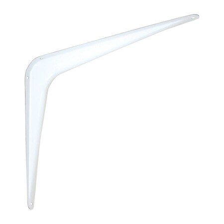 National Hardware National Hardware White Steel Shelf Bracket 12 in. L 100 lb N218-958